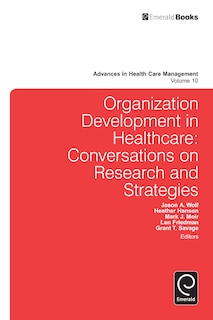 Front cover_Organization Development in Healthcare
