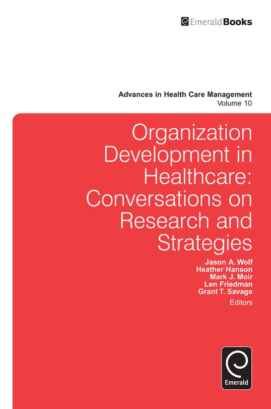 Front cover_Organization Development in Healthcare