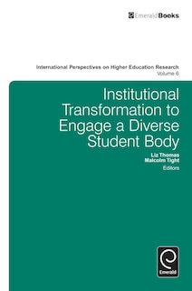 Couverture_Institutional Transformation To Engage A Diverse Student Body
