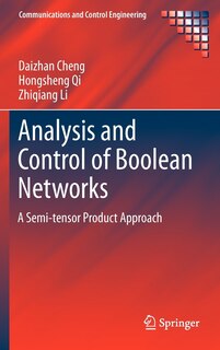 Front cover_Analysis and Control of Boolean Networks