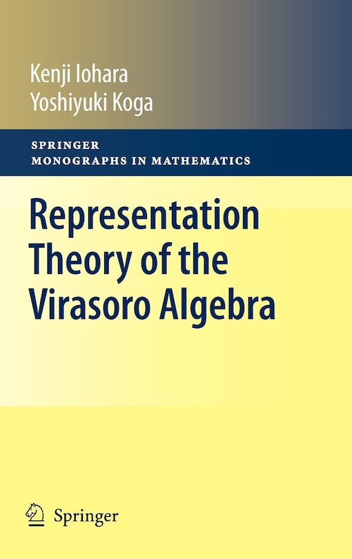 Couverture_Representation Theory of the Virasoro Algebra