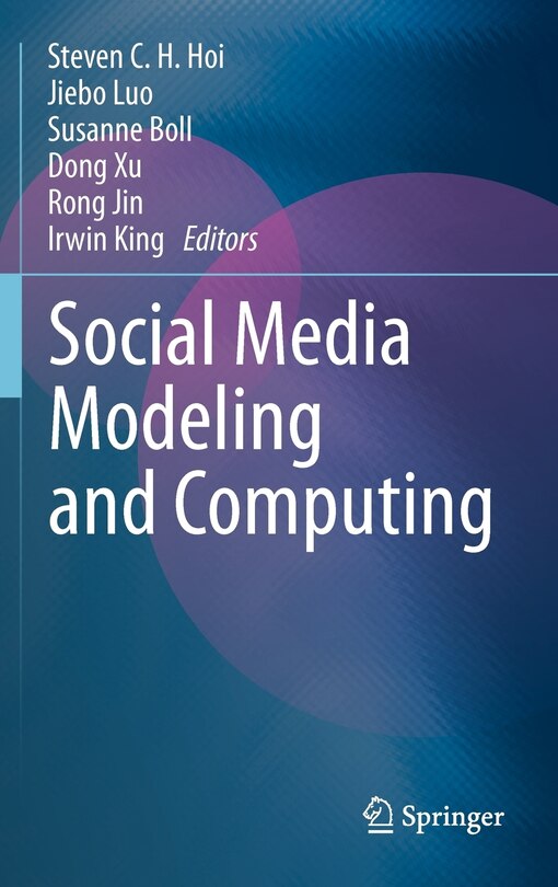 Couverture_Social Media Modeling and Computing