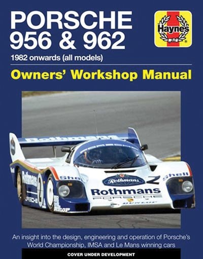 Couverture_Porsche 956 & 962 Owners' Workshop Manual