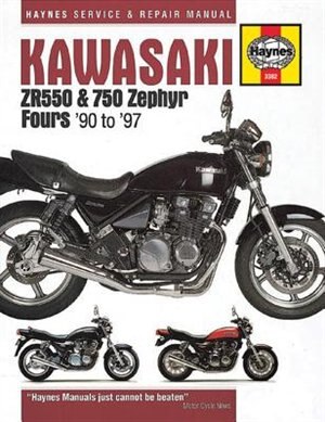 Front cover_Kawasaki Zr550 & 750 Zephyr Fours '90 To '97