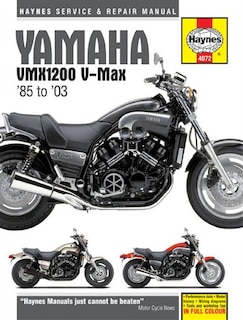 Front cover_Yamaha Vmx1200 V-max '85 To '03