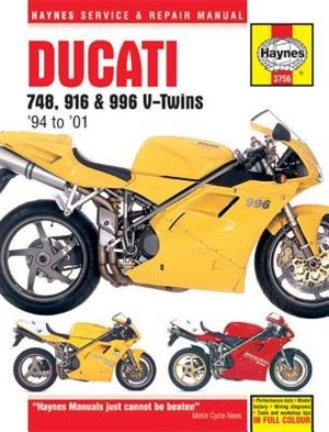 Front cover_Ducati 748, 916 & 996 V-twins '94 To '01