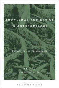 Front cover_Knowledge and Ethics in Anthropology