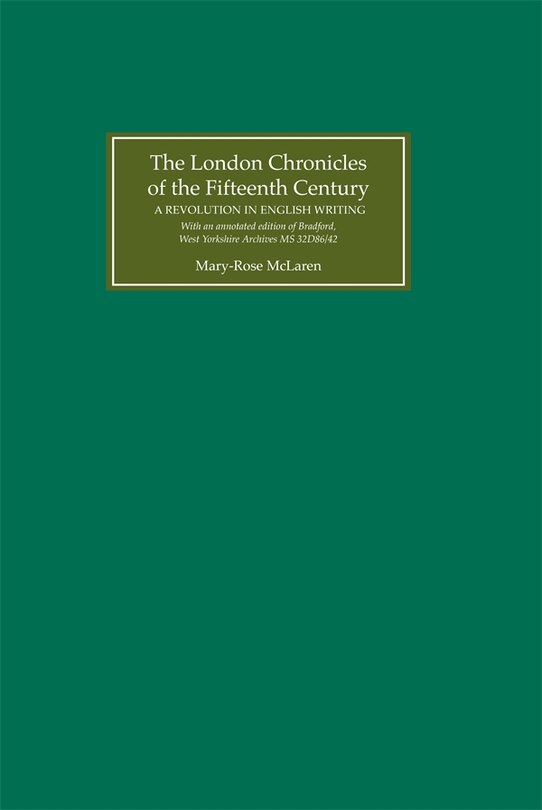 Couverture_The London Chronicles of the Fifteenth Century