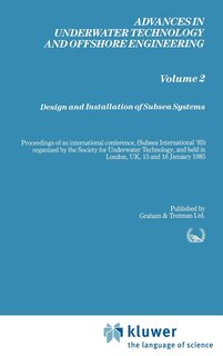 Front cover_Design and Installation of Subsea Systems