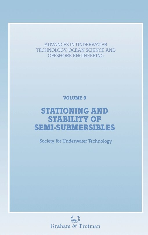 Front cover_Stationing and Stability of Semi-Submersibles