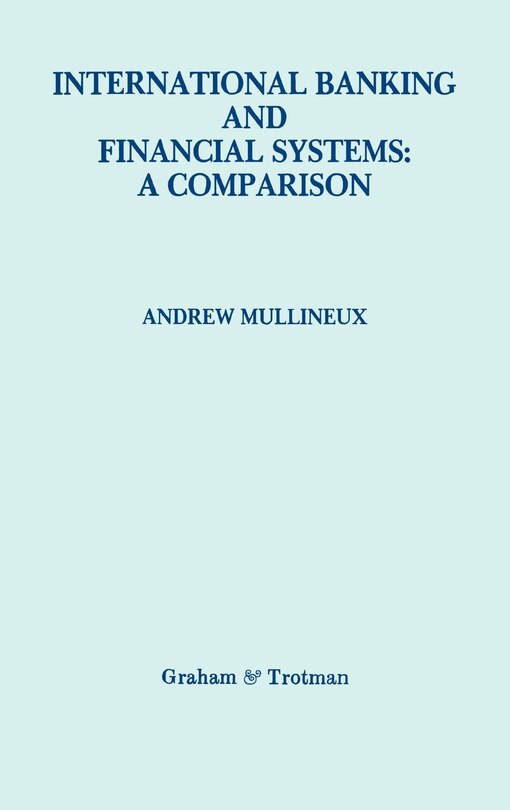 Couverture_International Banking and Financial Systems: A Comparison