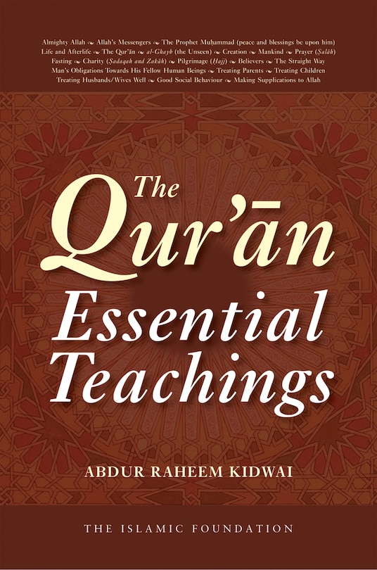 Front cover_The Qur'an: Essential Teachings
