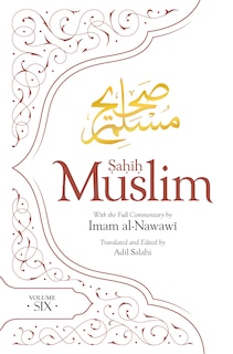 Front cover_Sahih Muslim (Volume 6)