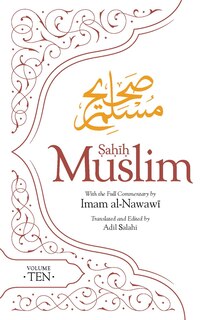 Front cover_Sahih Muslim (Volume 10)