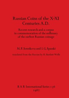 Couverture_Russian coins of the X-XI Centuries A.D.