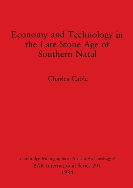 Couverture_Economy and Technology in the Late Stone Age of Southern Natal