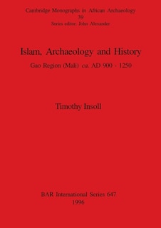 Couverture_Islam, Archaeology and History