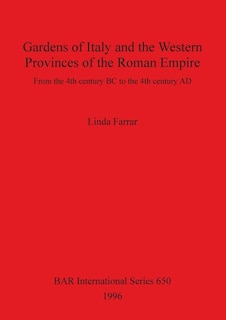 Front cover_Gardens of Italy and the Western Provinces of the Roman Empire