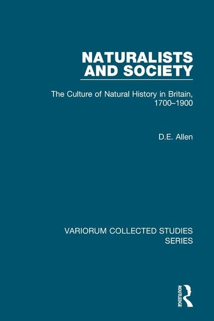 Couverture_Naturalists and Society
