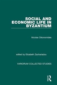 Front cover_Social And Economic Life In Byzantium