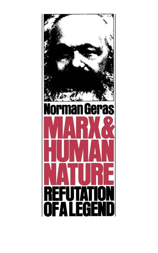 Front cover_Marx And Human Nature