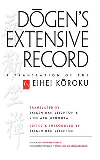 Front cover_Dogen's Extensive Record
