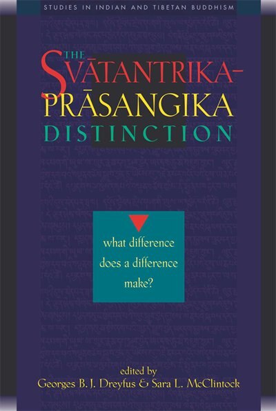 Couverture_The Svatantrika-Prasangika Distinction