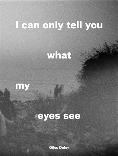 Front cover_I Can Only Tell You What My Eyes See
