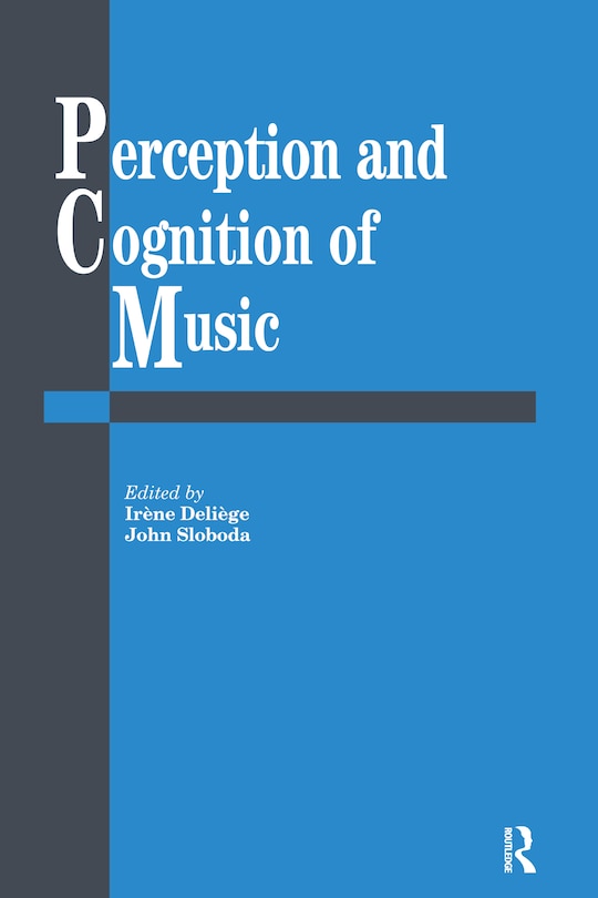 Front cover_Perception and Cognition of Music