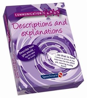 Descriptions And Explanations - Communication Cards