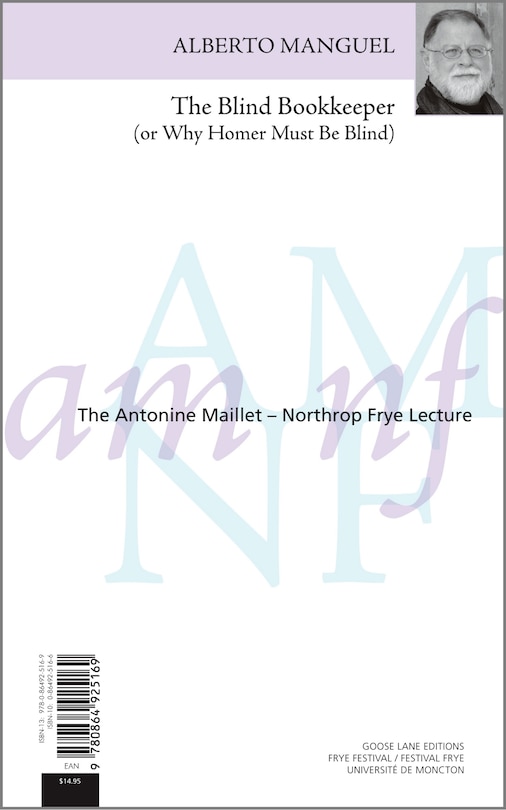 Couverture_The Blind Bookkeeper (or Why Homer Must Be Blind) / Le comptable aveugle (l'Incontournable c�cit� d'Hom�re)