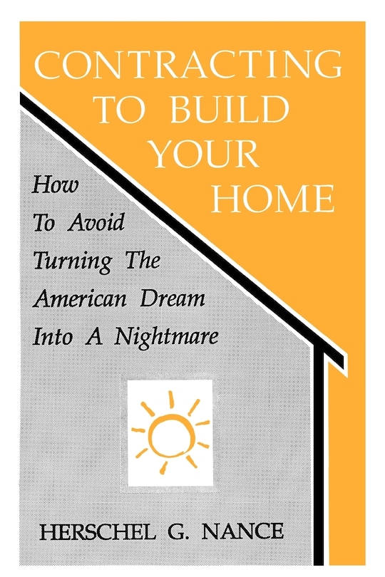 Front cover_Contracting to Build Your Home