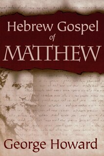 Couverture_The Hebrew Gospel of Matthew