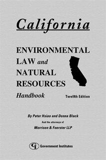 Front cover_California Environmental Law and Natural Resources Handbook