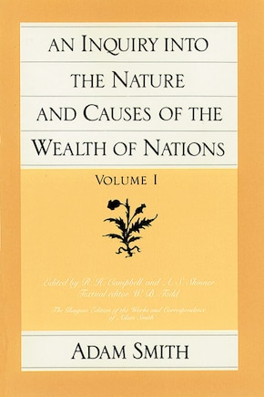 An Inquiry Into The Nature And Causes Of The Wealth Of Nations (set)