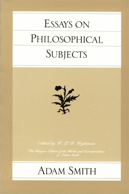 Front cover_Essays On Philosophical Subjects