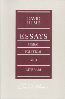 Couverture_Essays: Moral, Political, And Literary