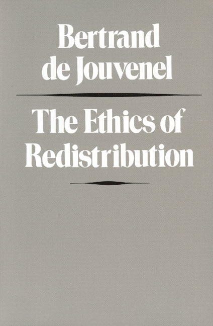 Front cover_The ETHICS OF REDISTRIBUTION