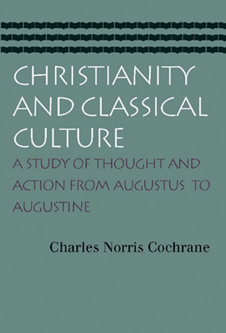 Couverture_Christianity and Classical Culture