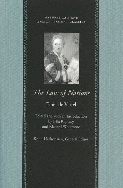 Front cover_The LAW OF NATIONS