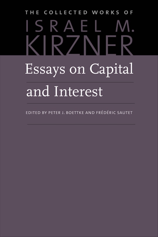 Front cover_Essays On Capital And Interest