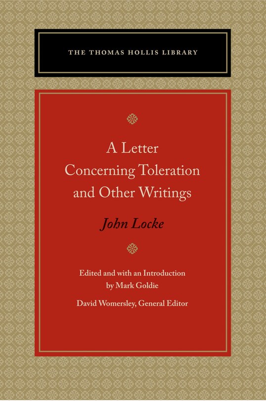 Front cover_A Letter Concerning Toleration and Other Writings
