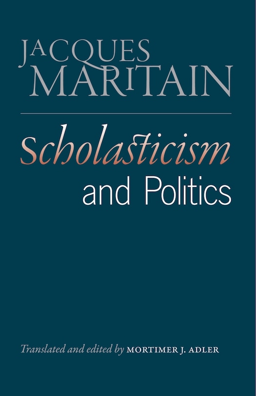 Couverture_Scholasticism and Politics