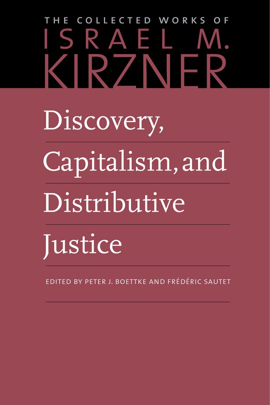 Front cover_Discovery, Capitalism, and Distributive Justice