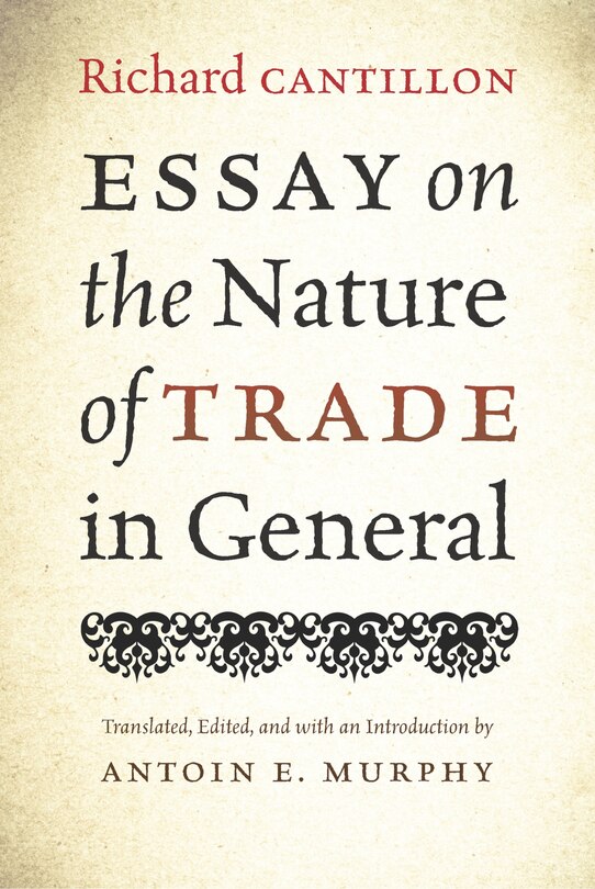 Front cover_Essay On The Nature Of Trade In General