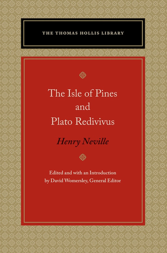 Front cover_The Isle Of Pines And Plato Redivivus