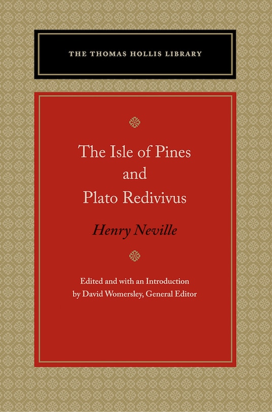 Front cover_The Isle Of Pines And Plato Redivivus