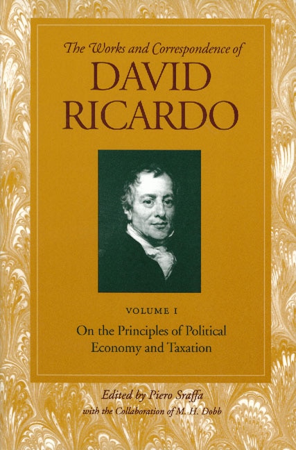 On the Principles of Political Economy and Taxation