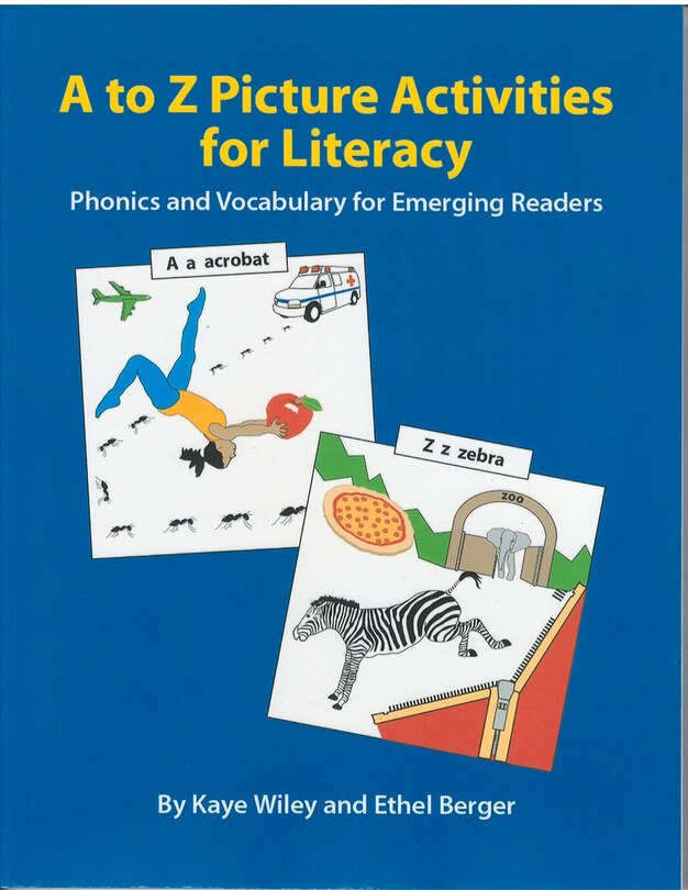 Front cover_A To Z Picture Activities For Literacy