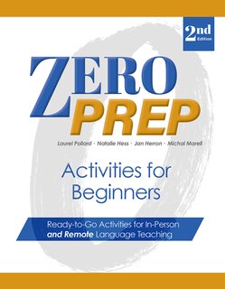 Couverture_Zero Prep Activities for Beginners